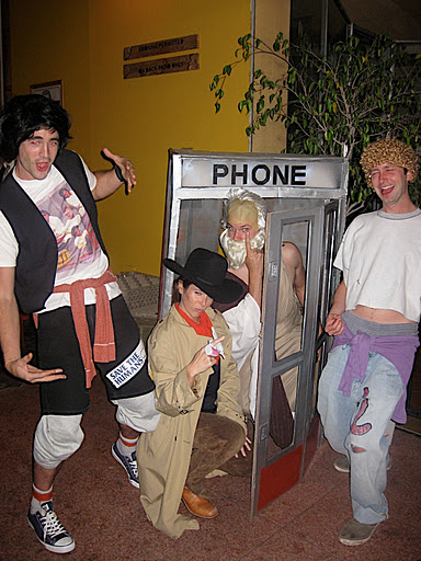 Illustration for article titled The World's Most Excellent Ensemble Halloween Costume: Bill and Ted's Time-Traveling Friends